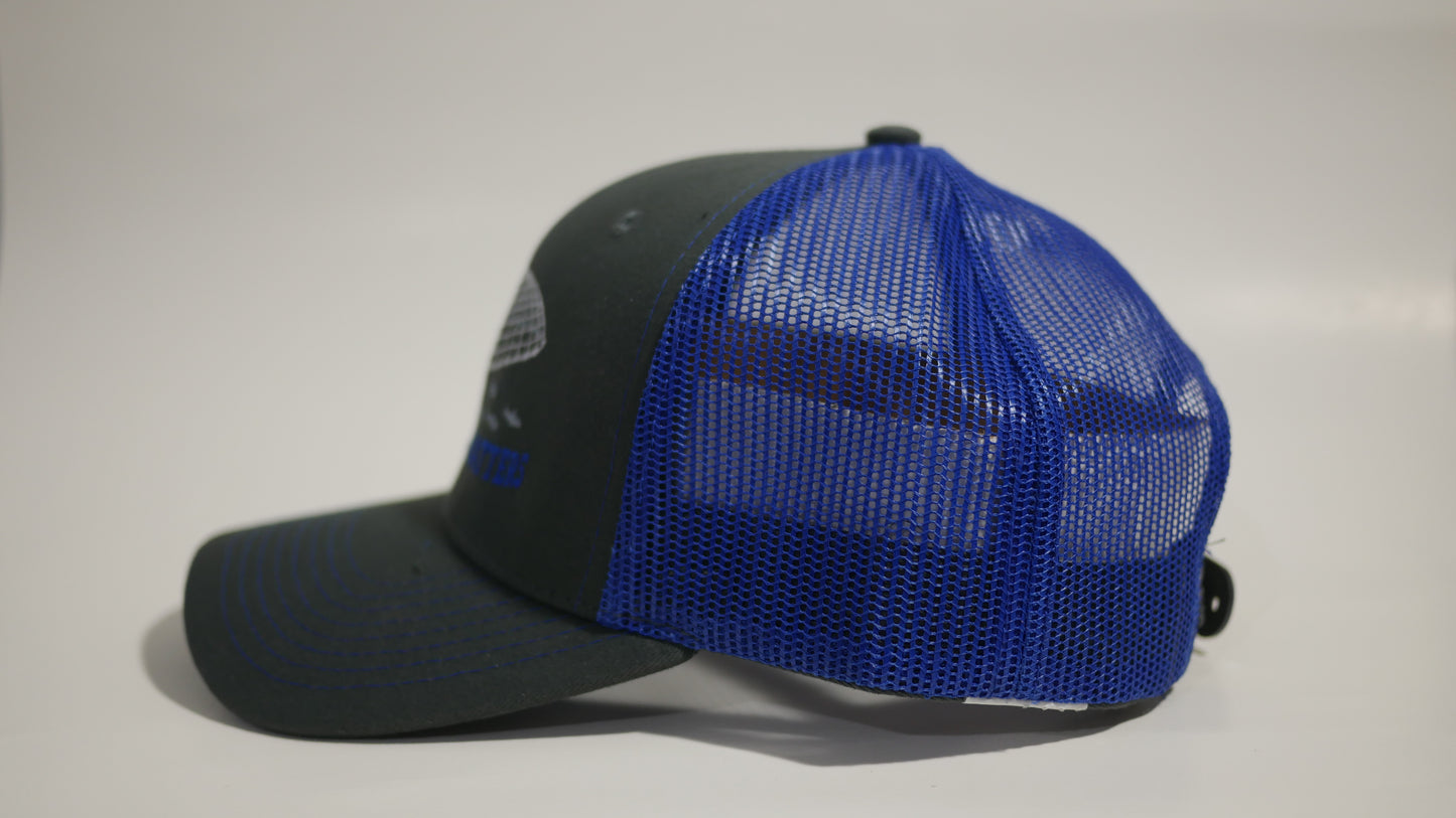 (1 Color Options) LIVE BAIT MATTERS - KC Caps KC8400 Adult Pro Style Trucker Cap with Neon Mesh - (FREE DELIVERY)