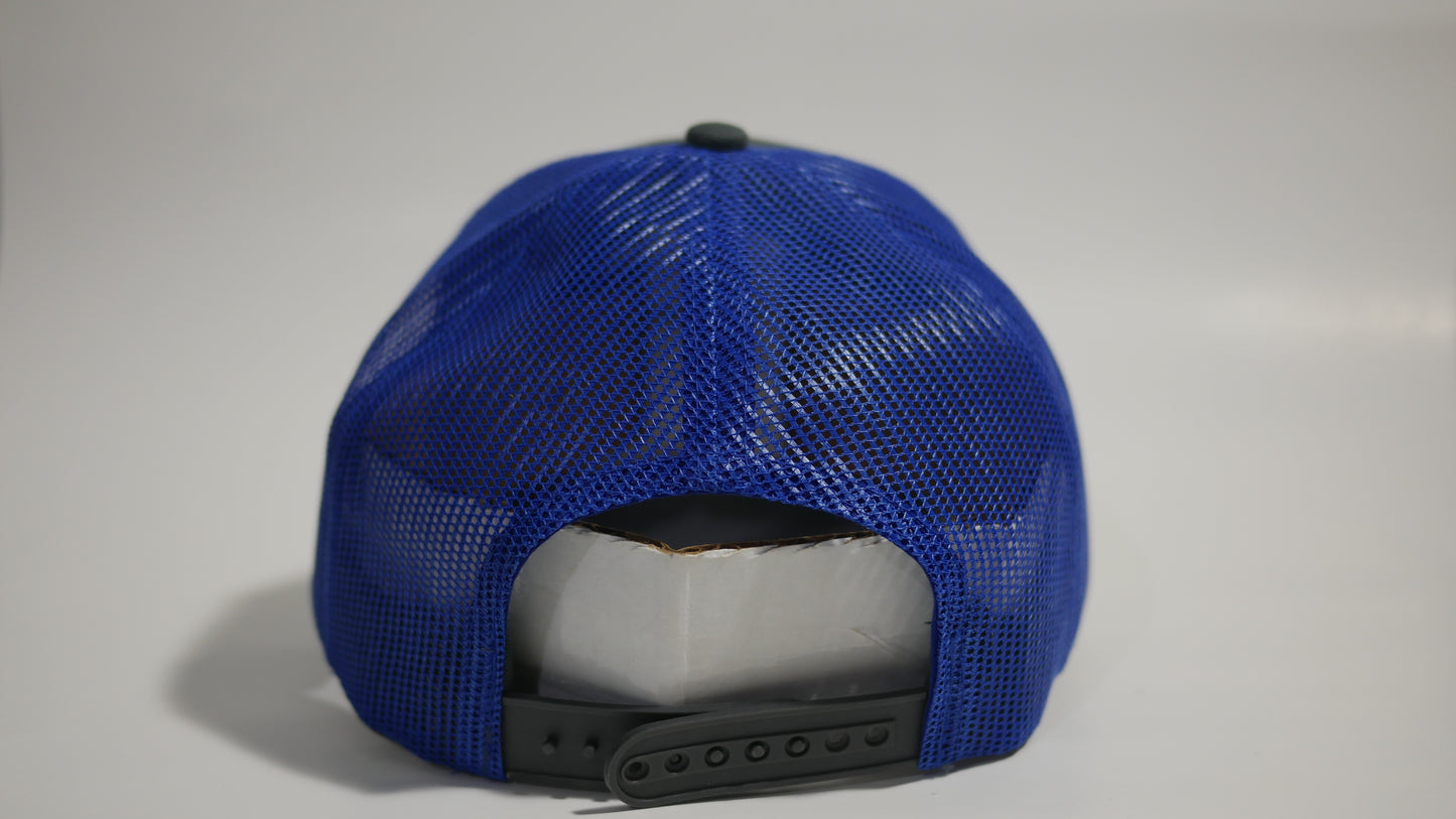 (1 Color Options) LIVE BAIT MATTERS - KC Caps KC8400 Adult Pro Style Trucker Cap with Neon Mesh - (FREE DELIVERY)